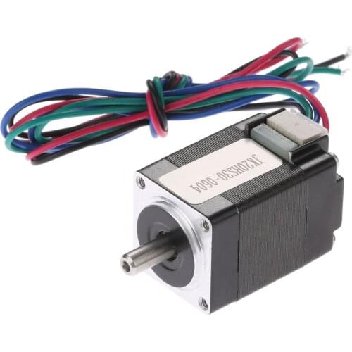 30mm Nema8 Stepper Motor Hollow Shaft 1.8 Degree 0.6A 2 Phase Hybird Motor 4-lead For 3D Printer CNC Mill Router