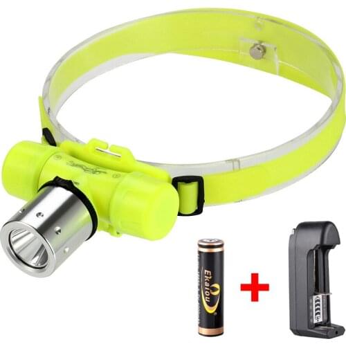 Portable Waterproof Head light Light 1000 Lumens T6 LED AAA 18650 Diving LED Headlamp Camping lamps Outdoor led lighting