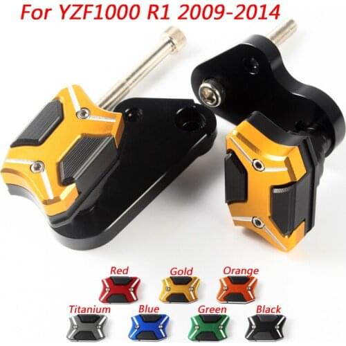 2009 2010 2011 2012 2013 2014 For Yamaha YZF1000 R1 Motorcycle Cave Frame Slider Engine Cover Crash Pads Protectors