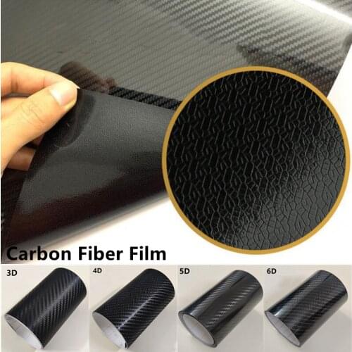 3D 4D 5D 6D Carbon Fiber Vinyl Wrap Film Car Wrapping Foil Console Laptop Skin Motorcycle Wrapping Vinyl Film Sticker and Decals