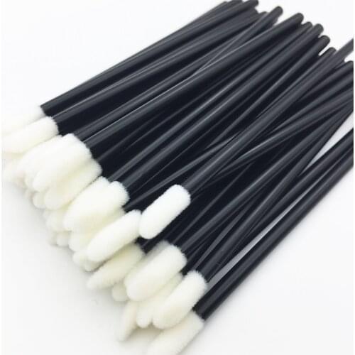 50/1000Pcs/Set Disposable Lip Brush Lipstick Gloss Wands Applicator Make Up Tools Cosmetic Brushes Eyelash Eyebrow Accessories