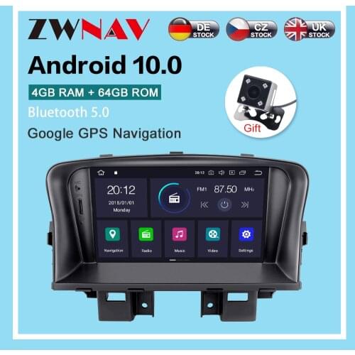 For Chevrolet CRUZE 2008-2012 Android Radio Car Multimedia Player Auto Audio Stereo PX6 Car GPS Navigation Head Unit Carplay DSP