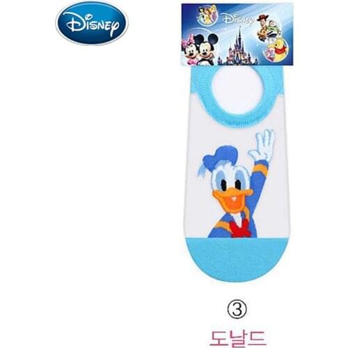 Disney 1 pair breathable cartoon womens socks silk pig print invisible boat socks Cute Girl short socks