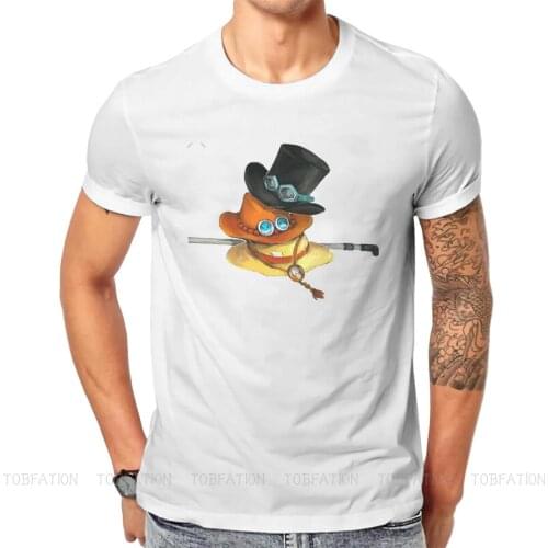 One Piece Anime Luffy Ace Sabo T Shirt Vintage Fashion High Quality Tshirt Oversized O-Neck Men Clothes