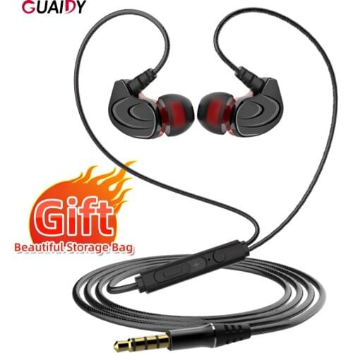 GUAIDY Headphones With Microphone