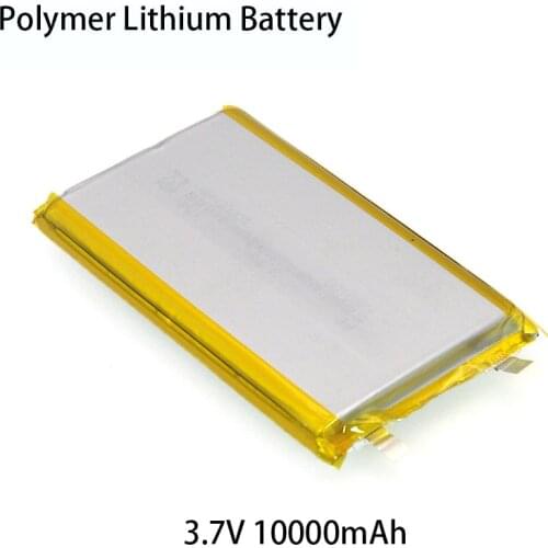 3.7V Polymer lithium battery 10000mAh Large capacity for Tablet computer Mobile power supply DIY batteries