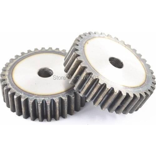 Module1.0 15-30T Teeth Spur High Precision Gear Rack and Pinion rack gear 45# Steel Mod CNC
