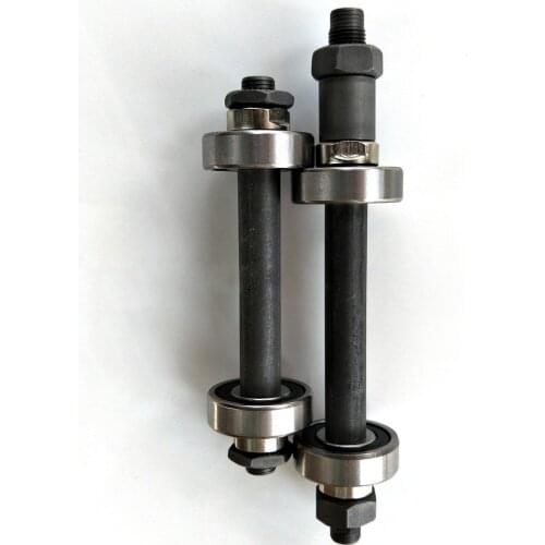 MTB Bike Bearing Mountain Bicycle Hub Front Rear Axle 108mm 145mm Hollow Axles Steel Shaft Quick Release Lever Cycling Accessory