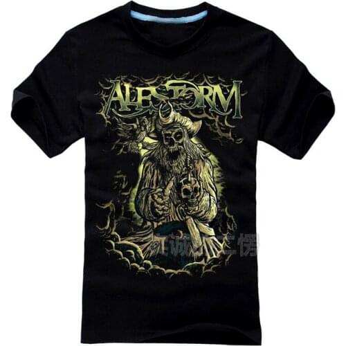 7 kinds Pirate ghost Alestorm Rock Brand women men shirt shirt 3D fitness skull heavy Dark Metal Cotton Harajuku camiseta ropa