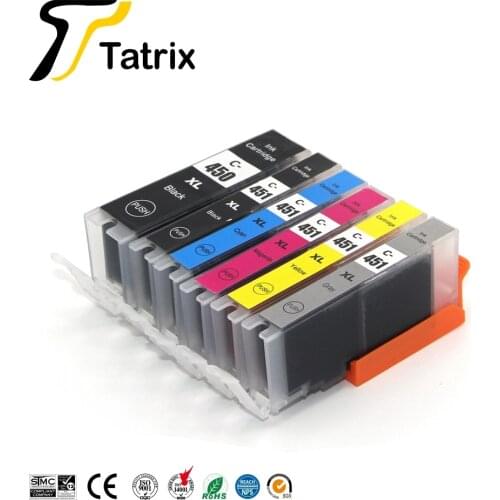 For Canon PGI450XL CLI451XL PGI450 CLI451 Compatible Ink Cartridge For Canon PIXMA MG6340/MG7140/IP8740