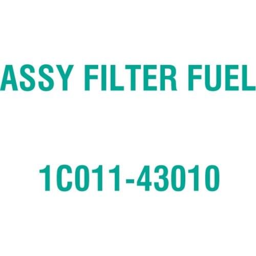 For Kubota 1C011-43010 ASSY FILTER FUEL