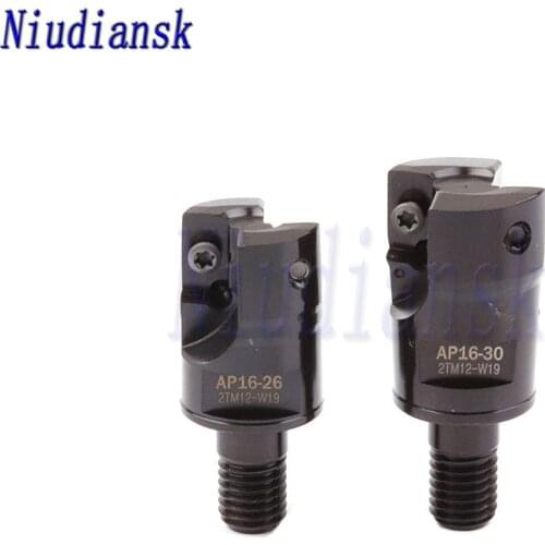 1pc AP16-26-2TM12-W19 AP16-40-3TM16-W27 Milling Turning Tool Head AP16,10pcs APMT1604 APKT1604 Carbide Insert CNC Lathe Tool Set