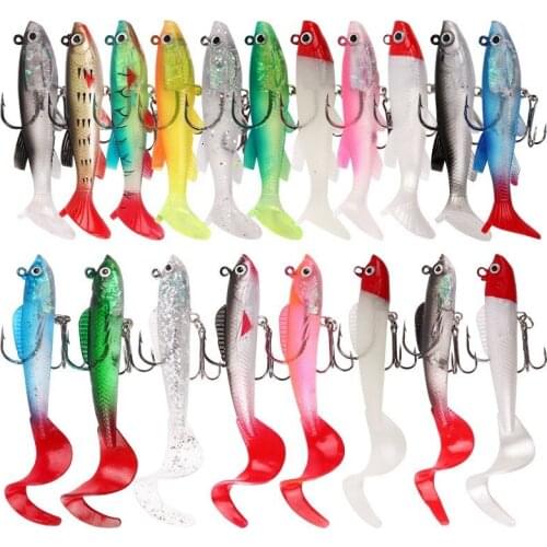 1Pcs Minnow Fishing Lure 72mm 9g Sinking Hard Bait Wobbler Jig Bait Crankbait Carp Striped bass Pesca Fishing tackle SwimBait
