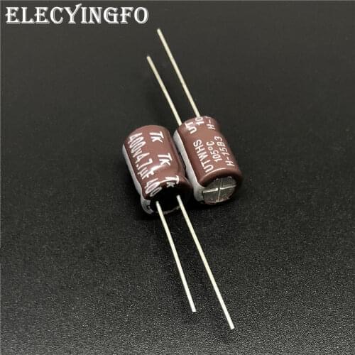 10pcs 4.7uF 400V4.7uf JAPAN TK UTWHS Series 8x12mm 400V4.7uF Aluminum Electrolytic Capacitors