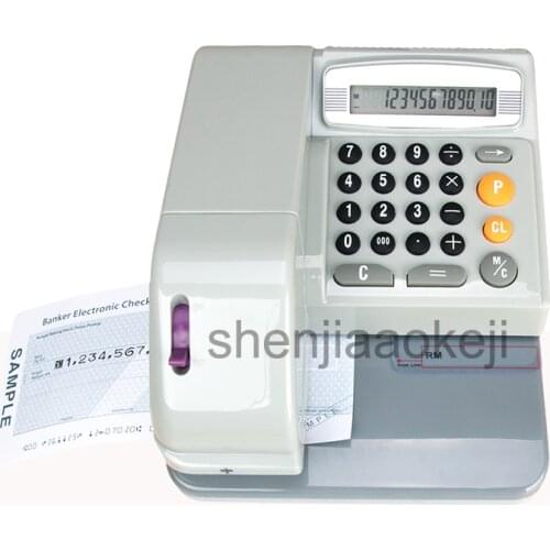 110-220V English Cheque Printer Hong Kong Malaysia Singapore Automatic Checking Machine UK Plug DY-230 Checks Printer 1pc