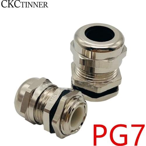 3 pcs of stainless steel PG7 3.0-6.5mm Waterproof connection cable