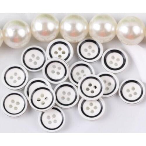 980PCS 12.7mm Resin Round Buttons Craft DIY Sewing Botton For baby boy clothes Home Decor
