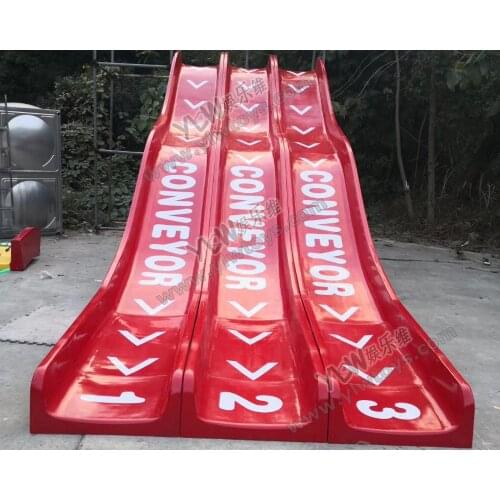 Big plastic slide playground equipment high fun city for kids and adults