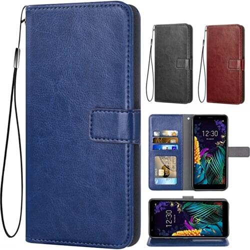 Flip Cover Leather Wallet Phone Case For LG K30 2018 5.3/Premier Pro LTE/Phoenix Plus/Harmony 2/K10/Xpression Plus LGK30 K 30