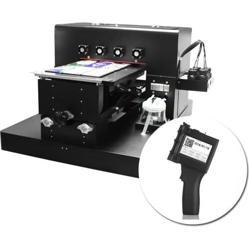 OYfame Digital A3 UV Flatbed Printer Glass Phone Case Printing Machine&Portable Handheld Digital Label Printer For paper leather