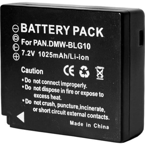 DMW-BLG10E BLG10GK Battery For Panasonic Lumix DMC-LX100 DC-GX9