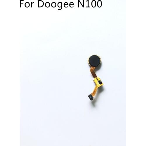 DOOGEE N100 Used Fingerprint Sensor Button With Flex Cable FPC For DOOGEE N100 MT6763 Octa Core 5.9inch 1080*2160 Smartphone