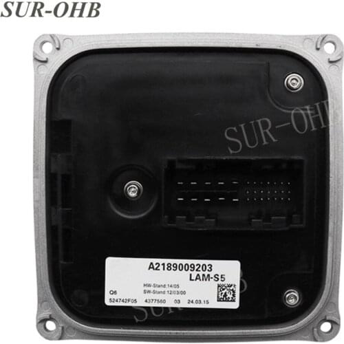 GL Class A2189009203 LED Headlights LAM-S5 DRL 524743F05 Ballast Control Unit A1668203689 for CLA ML SL car headlamp A2189009700