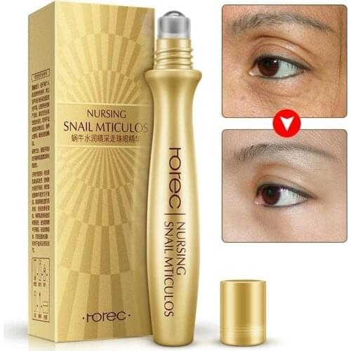 Snail Eye Cream Instant Remove Eye Bags Cream Anti Gel Skin Anti-Aging Puffiness Remover Firming Circles Care Eye Dark I8Z5