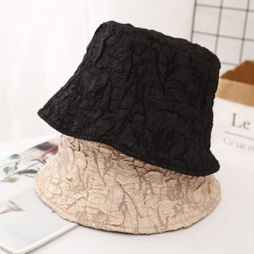 Lace Fisherman Hat Niche Sunbonnet Summer Sun Protection Hat Womens Bucket Hat Foldable Fairy Tide Unisex Panama Bob Cap