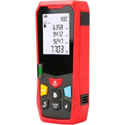Laser Rangefinder 40m/50m/60m/80m/100m/120m/150m Handheld Rangefinder Construction Decoration Gardening Measuring Instruments
