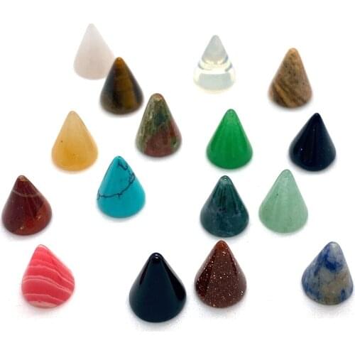 Hot Selling Conical Semi-precious Stone Pendant Creative Gift Girl Combination Necklace Bracelet Jewelry Accessories Wholesale