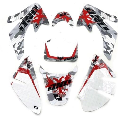 3M sticker decals Paster graphic of CRF50 dirt bike pit bike