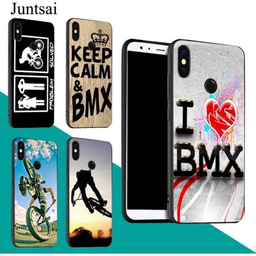 Love BMX Bike Sports Case For Redmi Note 9 Pro 9S 8T 8 Pro 9A 9C For Mi 9 9T Note 10 Lite For POCO X3 Couqe