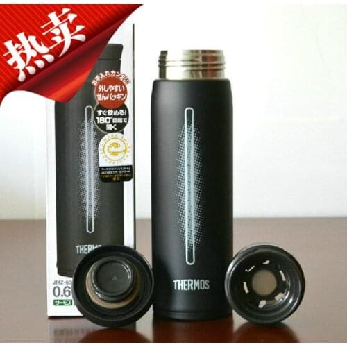 Large capacity thermos summer male gift stainless steel vacuum cup tea set jmz-600 bk