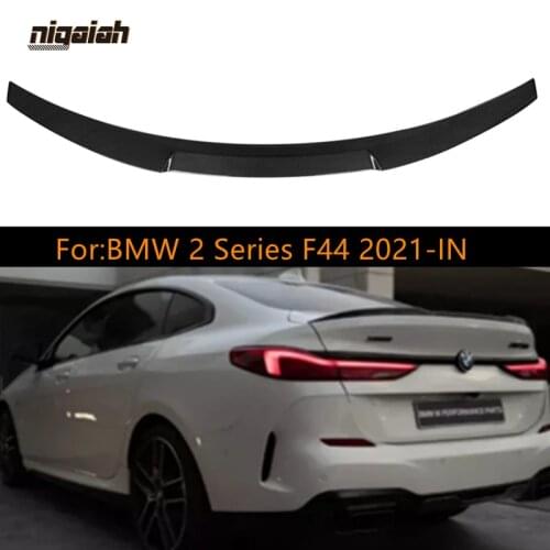 F44 Spoiler High Quality Real Dry Carbon Fiber Spoiler for BMW 2 Series 4-door F44 2021 Rear Spoiler Wing M4 Style