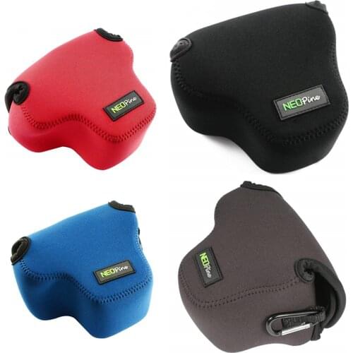 Protective Neoprene Soft Inner case camera bag for Olympus OM-D E-M10 E-M5 EM10 EM5 III II with 14-42mm II R 25mm 45mm Lens