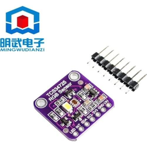1334 TCS34725 RGB Color Sensor IR filter White LED module