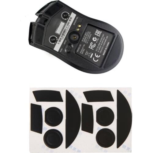 2 Sets 0.6mm Thickness Mouse Feet Skates for razer Mamba 2015 Chroma 5G/Mamba