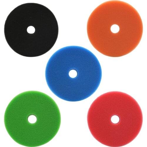 5 PCS 6 Inch Polishing Sponge Foam Pad Kit Car Polishing Buffing Waxing Pads Wheel Beauty For Removes Scratches Cleaning Care