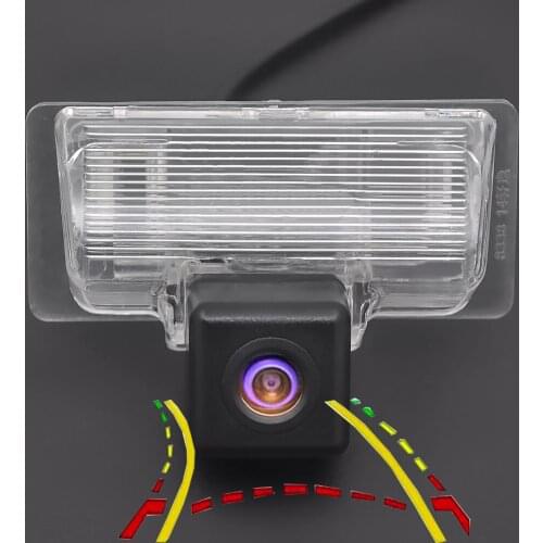 HD CCD Car Reversing Backup Camera Trajectory Dynamic Parking Line for Nissan Almera G15 / Sentra B17 / Bluebird Sylphy