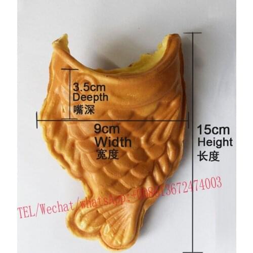Free shipping cost 110v 220v Ice Cream Taiyaki Machine Warped-tail Fish Cone Waffle Makre