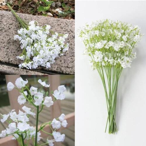 Natural Fresh Dried Preserved Flowers Gypsophila Paniculata Home Bouquets Breath Gift Decor Flower BabyS For Wedding Decor Q1W3