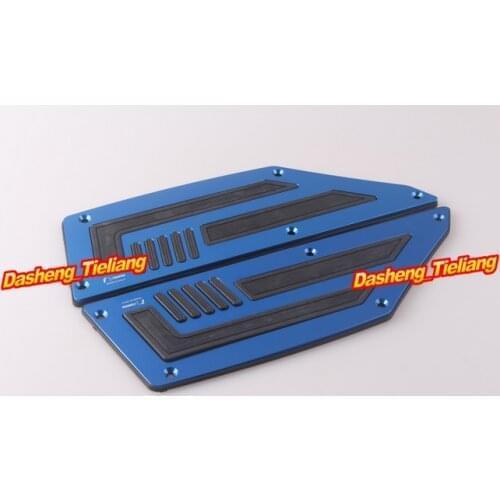 CNC Motorcycle Footboard Steps Footrests Footpegs Foot Board Plate Pegs For T-Max T Max TMax 530 2012 2013 2014 2015