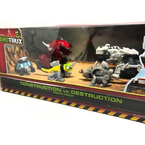 5pcs/set Dinotrux Dinosaur Truck Removable Dinosaur Toy Car Mini Models New Childrens Gifts Toys Dinosaur Models Mini child Toy
