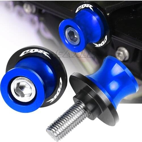 For Honda CBR 125R 600 F4i 650F 650R 1100XX 1000F cbr 600 954 1000 RR 8MM Motorcycle CNC Swingarm Spools Slider Stand Screws