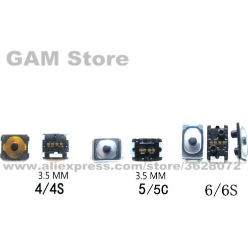 For iPhone 4 4S 5G 5C 5S 6S 6plus 6 Built-in Switch Power Button Shrapnel Volume Shrapnel inner Keys Buttons side