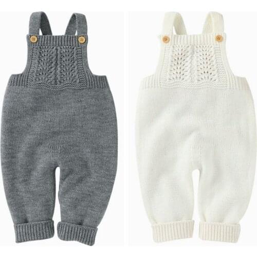 Baby Boy Girls Rompers Autumn 0-24 Months Baby Romper Sleeveless Jumpsuit Newborn Creeper Clothing Infant Wear