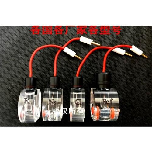 FOR Kunde Electrolyte Analyzer Electrode K Potassium Na Sodium Cl Chlorine Ca Calcium Ref Reference Electrode