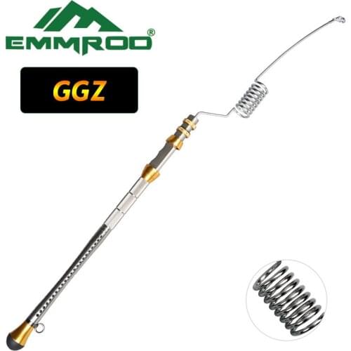 EMMROD Stainless Steel Telescopic Fishing Rod Fishing Tackle Boat/Raft Rod Ocean Sea Spinning Fishing Rod Bait casting Rod GGZ