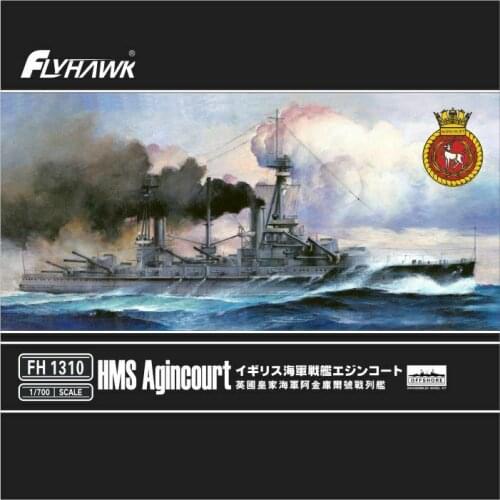 Flyhawk FH1310 1/700 HMS Battleship Agincourt